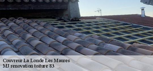 Couvreur  la-londe-les-maures-83250 MJ renovation toiture 83