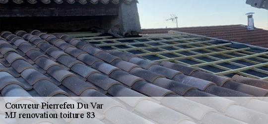 Couvreur  pierrefeu-du-var-83390 MJ renovation toiture 83