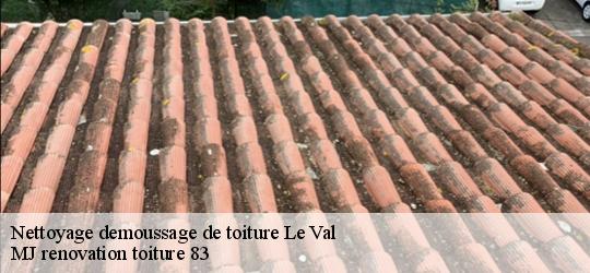 Nettoyage demoussage de toiture  le-val-83143 MJ renovation toiture 83